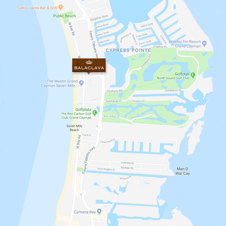 Balaclava Jewellers, Grand Cayman, Cayman Islands, Seven Mile Beach, Governors Square